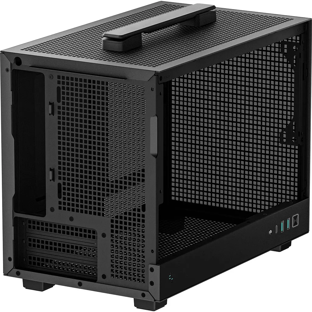 Корпус Deepcool CH160 Mesh Black (R-CH160-BKNMI0-G-1) [146739] - фото 8