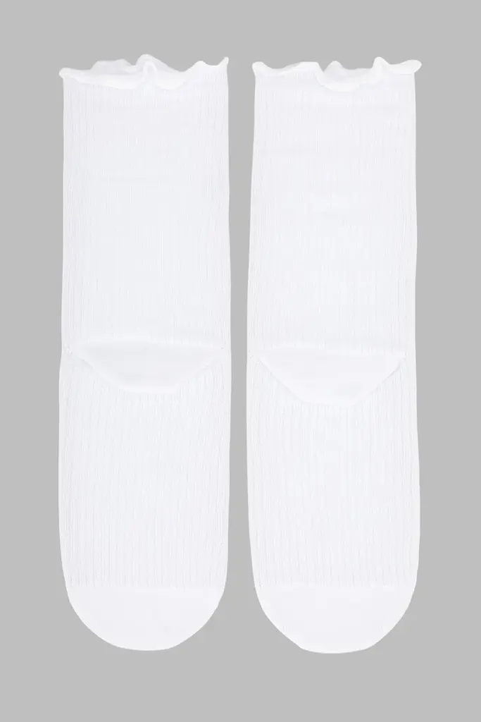 Шкарпетки для дівчинки Premier Socks Рюші 20-22 Білий (4820203340040A) (4820203340040) - фото 4