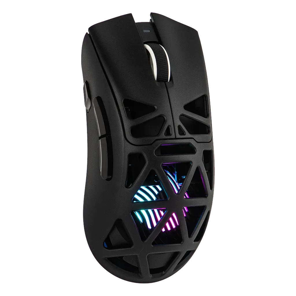 Игровая беспроводная мышка Aula SC620 / Три режима подключения / Сенсор PAW3311 / 67 г / 12000 DPI / Black - фото 6