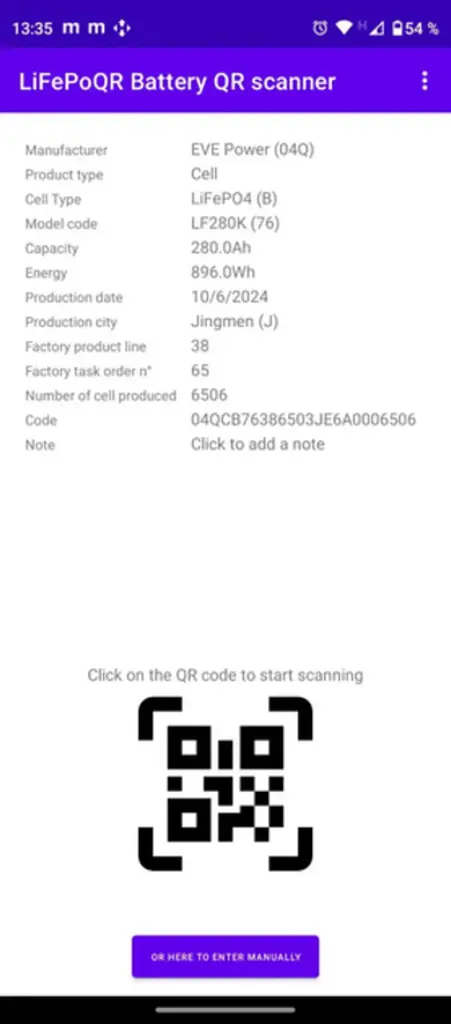 LiFePo4 Аккумуляторный элемент 3.2V/280A | Grade – A (896Wh) | Ω 0,17-0,18мОм - фото 4
