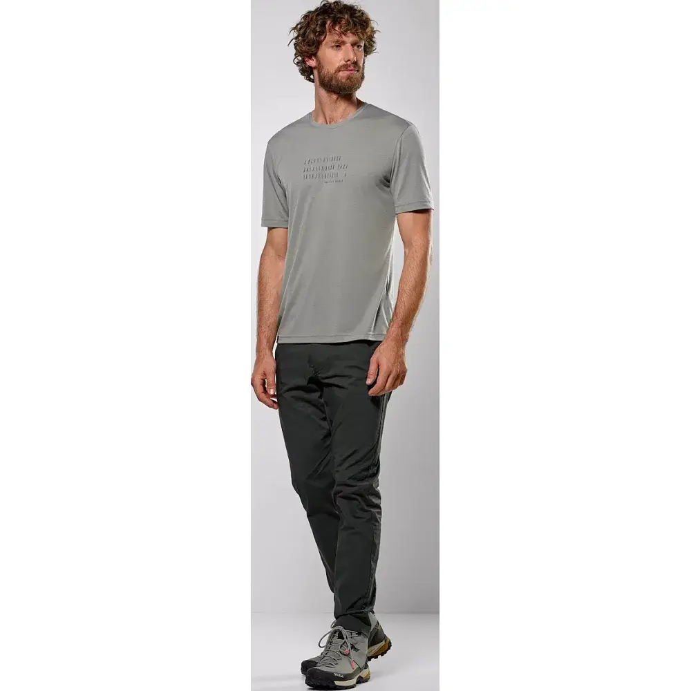 Футболка Salewa Eagle Poem Dry T-Shirt Men 48/M Grey - фото 6