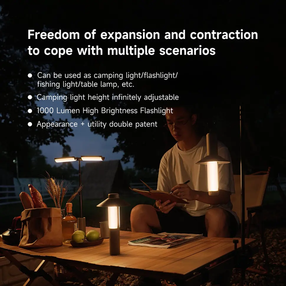 Багатофункціональний ліхтар-лампа NexTool Wukong Multifunctional Lamp - фото 8