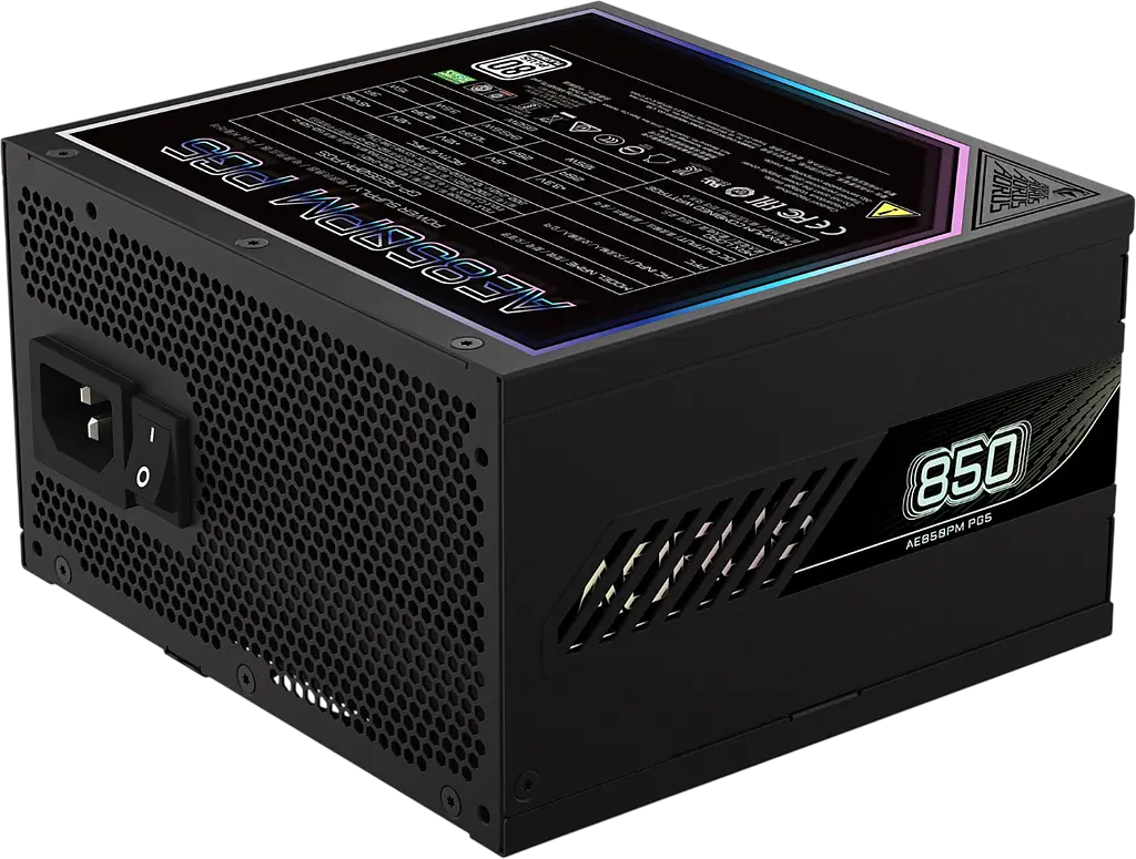 Блок живлення Gigabyte Aorus Elite 850W 80+ Platinum (GP-AE850PM PG5) - фото 3