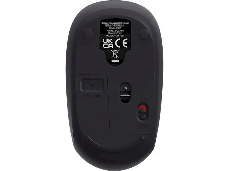 Миша BASEUS Wireless Mouse F01B Grey Tri-Mode (B01055503833-00) - фото 5