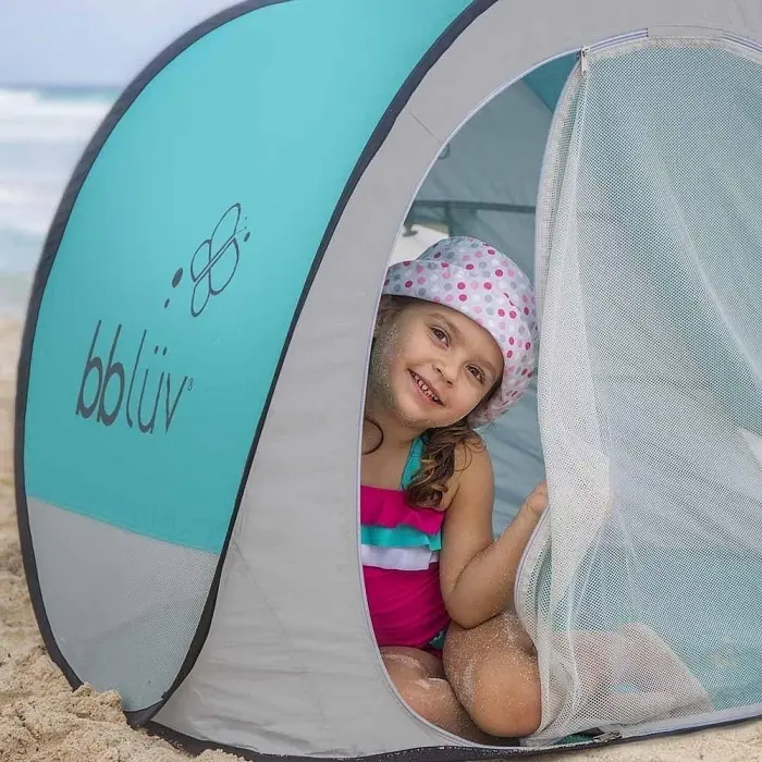 Ігровий намет BBluv Sunkitö від сонця і комарів бірюзовий (B0135) - фото 3