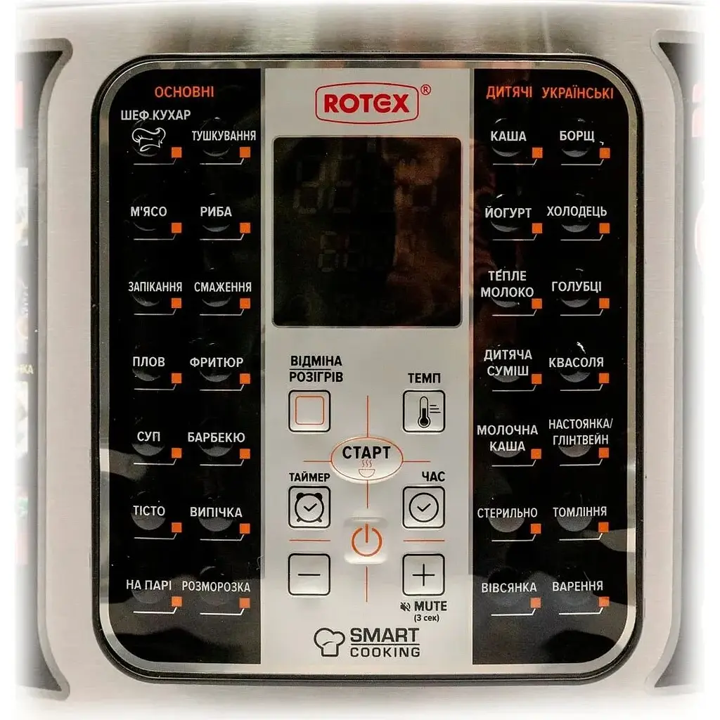 Мультиварка Rotex RMC401-B Smart Cooking [89484] - фото 3