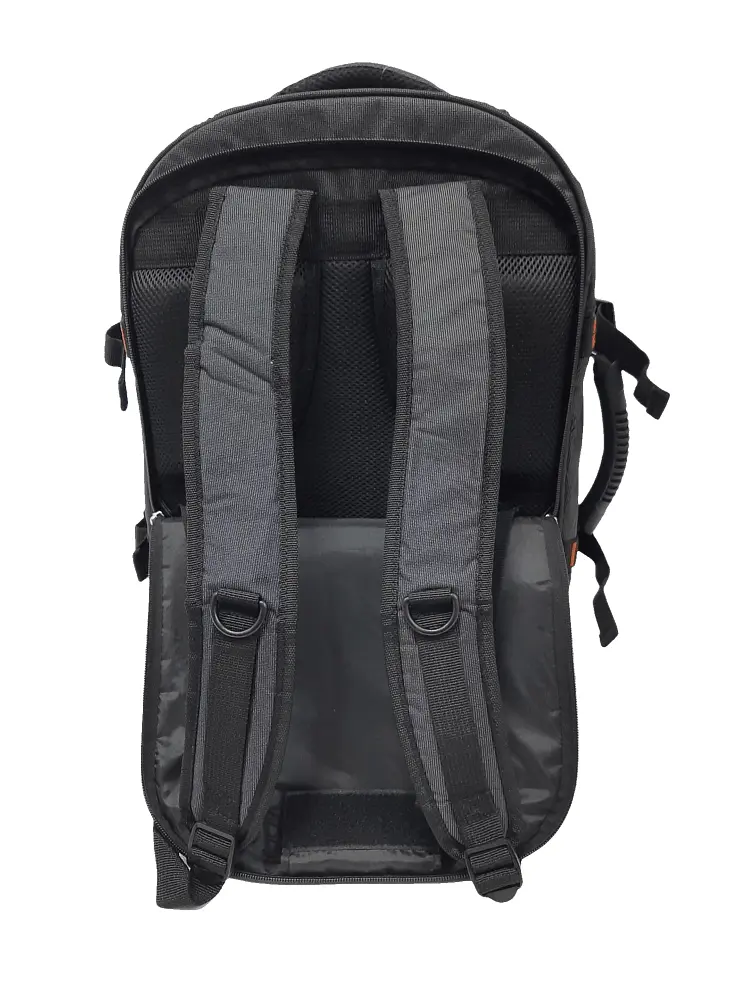 Сумка-рюкзак дорожня на колесах Airtex 560/1 48x35x19 см 18 л міні XS сіра - фото 2