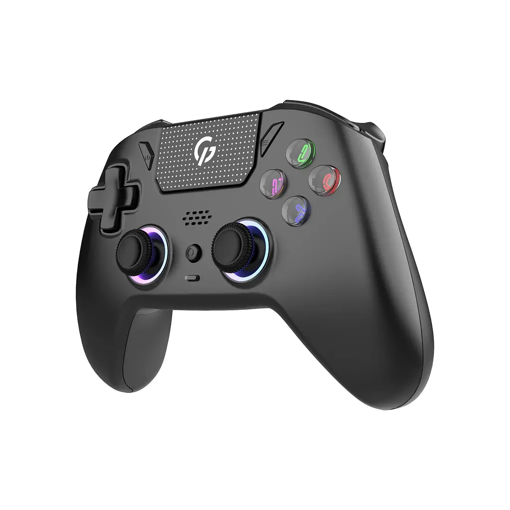 Геймпад GamePro GPS13B BT 5.3/USB/PC/iOS/Android/PS3/PS4 RGB Black (GPS13B) - фото 2