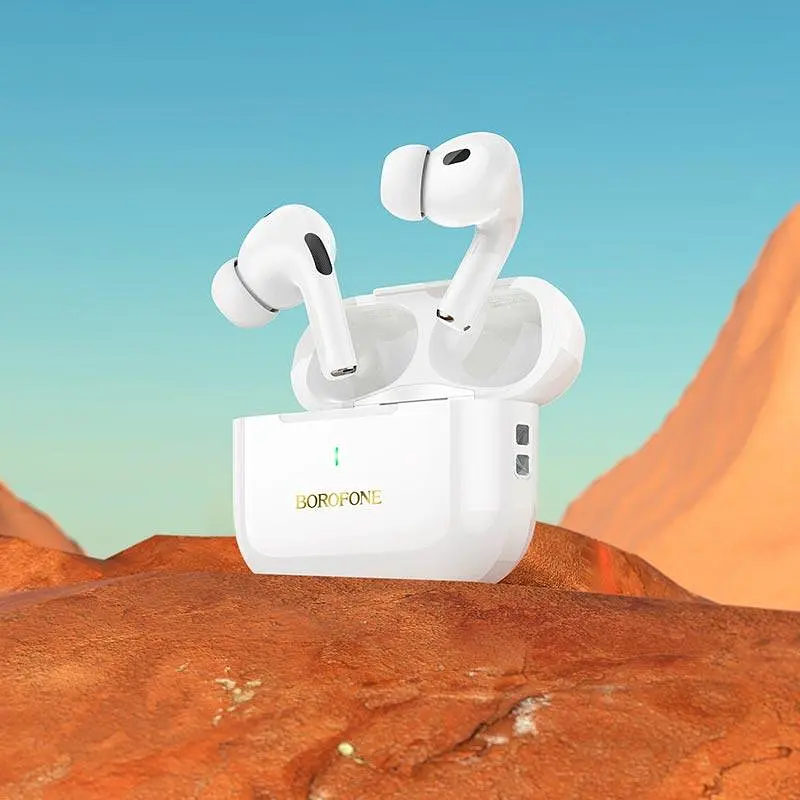 Наушники Borofone Bw59 Plus True Wireless ANC noise reduction BT headset BT5.3, 30/300mAh, 4h - фото 2