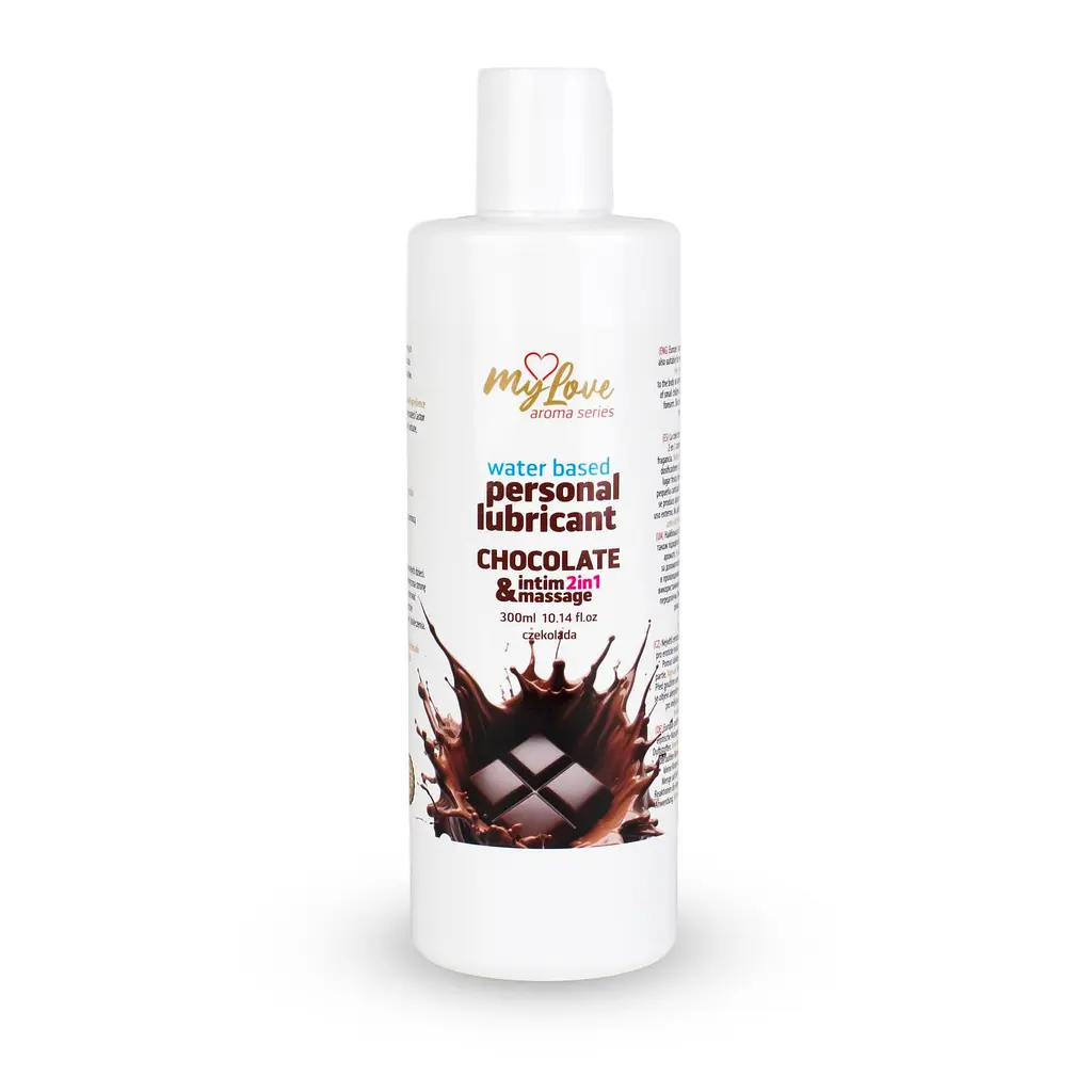 Лубрикант Boys Of Toys MyLove Aroma Series IntimMassage Chocolate 2в1 та масажний гель, 300 мл