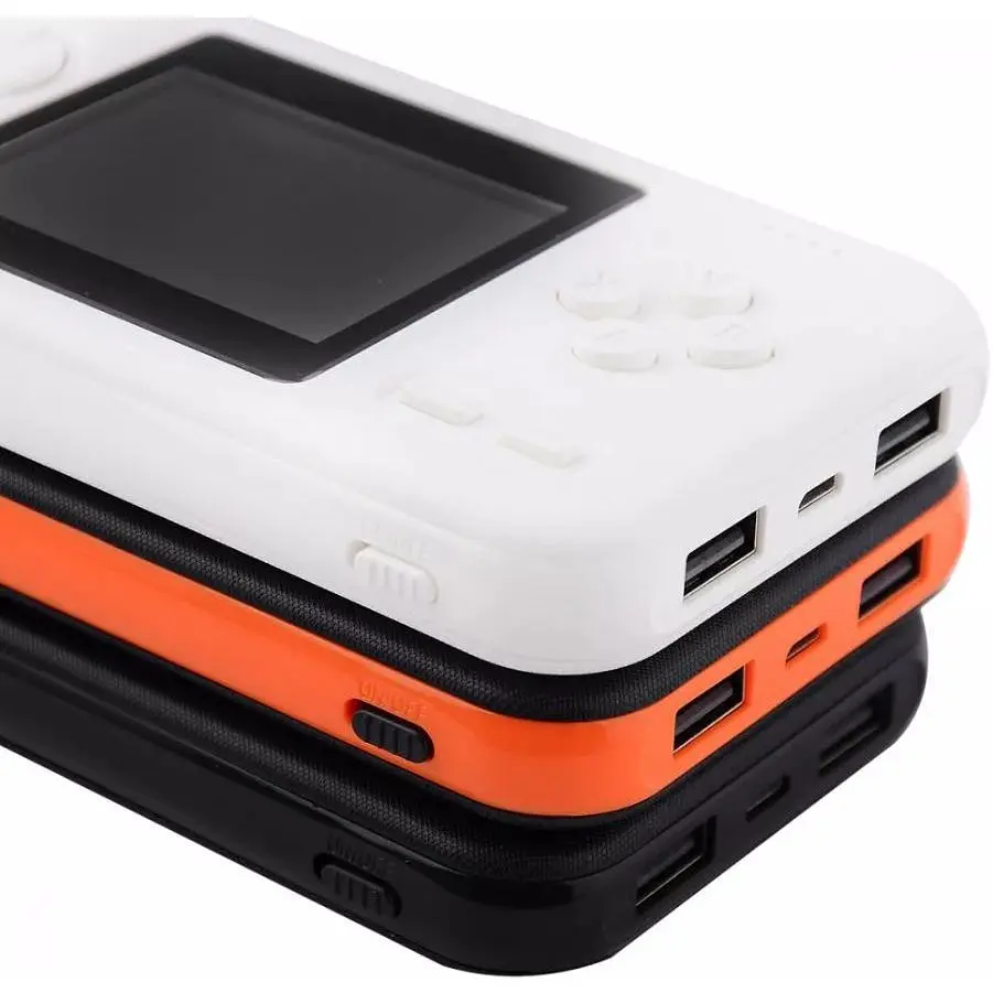 Ретро ігрова приставка SUP G-416 Game Box Portable 416-games + Power Bank Black [74661] - фото 2