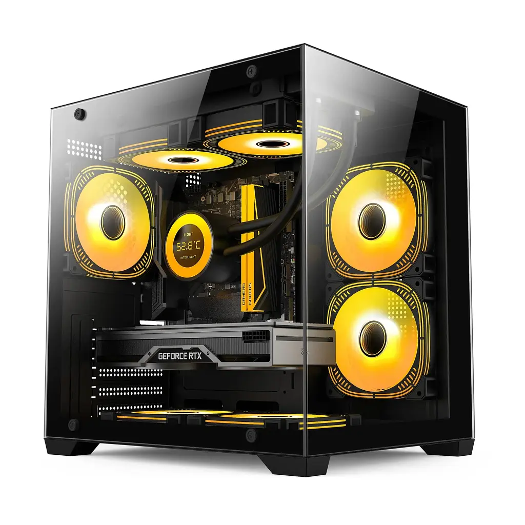 Корпус GTL Gaming Infinity Black (GTLN275-1B) без БЖ
