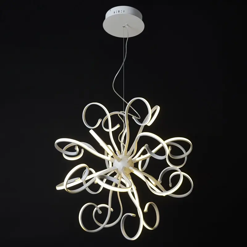 Світильник стельовий Brille підвісний світлодіодний для натяжної стелі BL-376S/120W WH led - фото 3