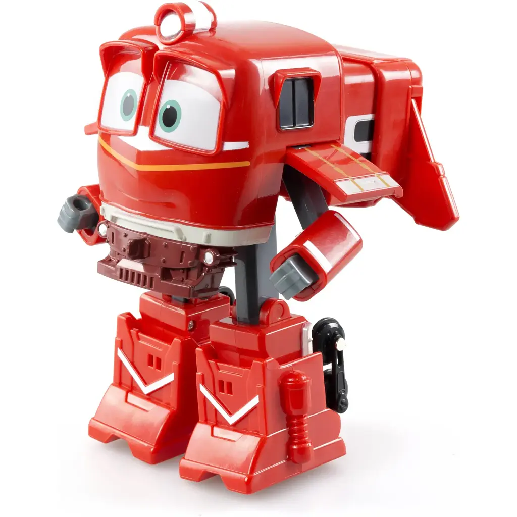 Паровозик-трансформер Silverlit Robot Trains Альф, з двома вагонами (80185) - фото 5