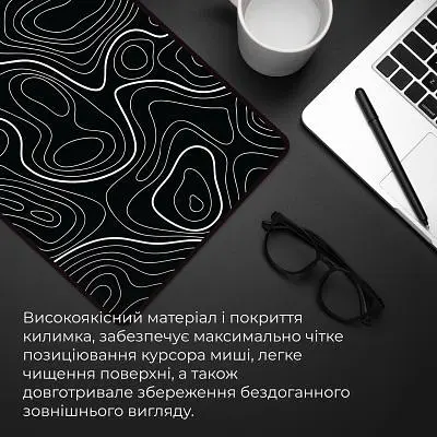 Коврик для мышки GamePro Speed/Control Black (MP275AB) - фото 8