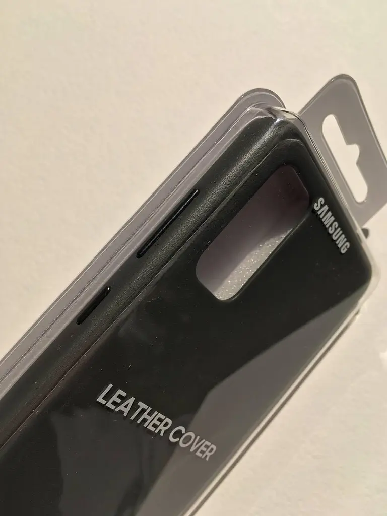 Чохол шкіряний оригінальний Leather Cover EF-VG980LJEGRU для Samsung Galaxy S20 (6.2") Gray - фото 3