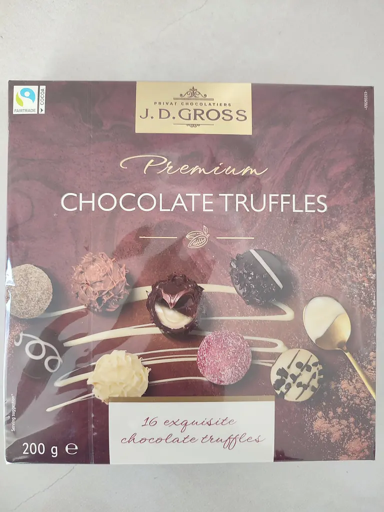 Цукерки трюфельні J.D.Gross 200 г.
