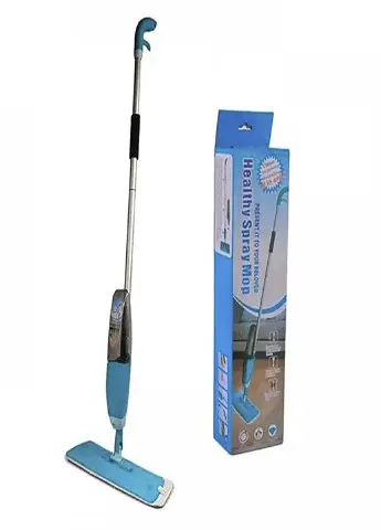 Універсальна швабра Healthy Spray Mop з розпилювачем води та мікрофіброю для миття підлоги - фото 4