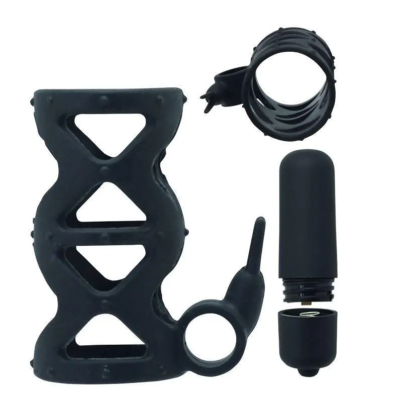 Віброкільце Toyz4lovers Timeless Slender, 7,5 см (чорний) - фото 4