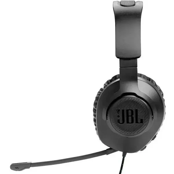 Навушники JBL Quantum 100X (JBLQ100XBLKGRN) провідні з мікрофоном чорні - фото 3