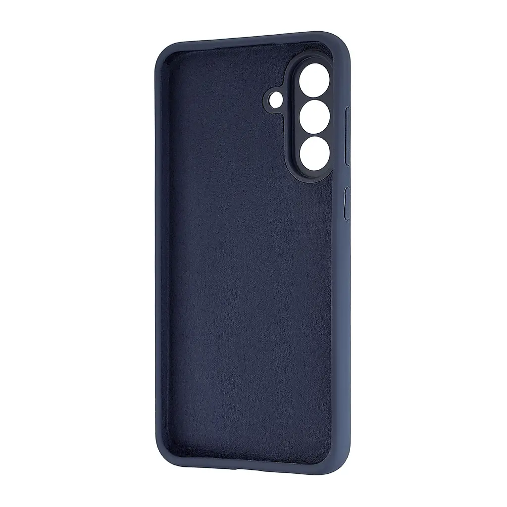 Чохол Silicone Case Samsung A56 (A566) Midnight Blue - фото 2