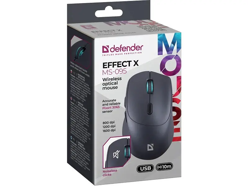 Миша Defender Effect X MS-095 (52095) - фото 6