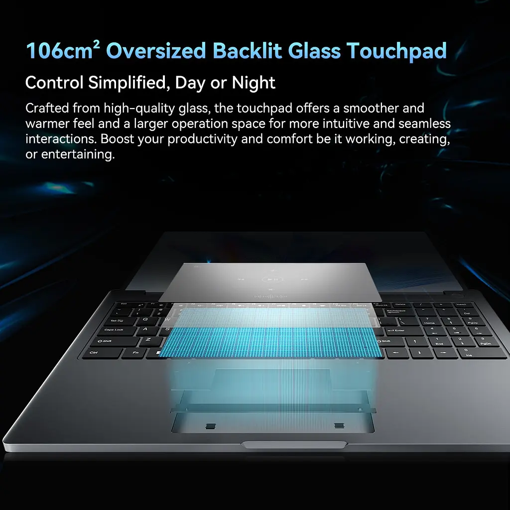 Ноутбук Blackview AceBook 12,16 + 1920x1200 IPS,i5-1030NG7,4cores8 threads,16 GB DDR4,512 GB,UHD - фото 6