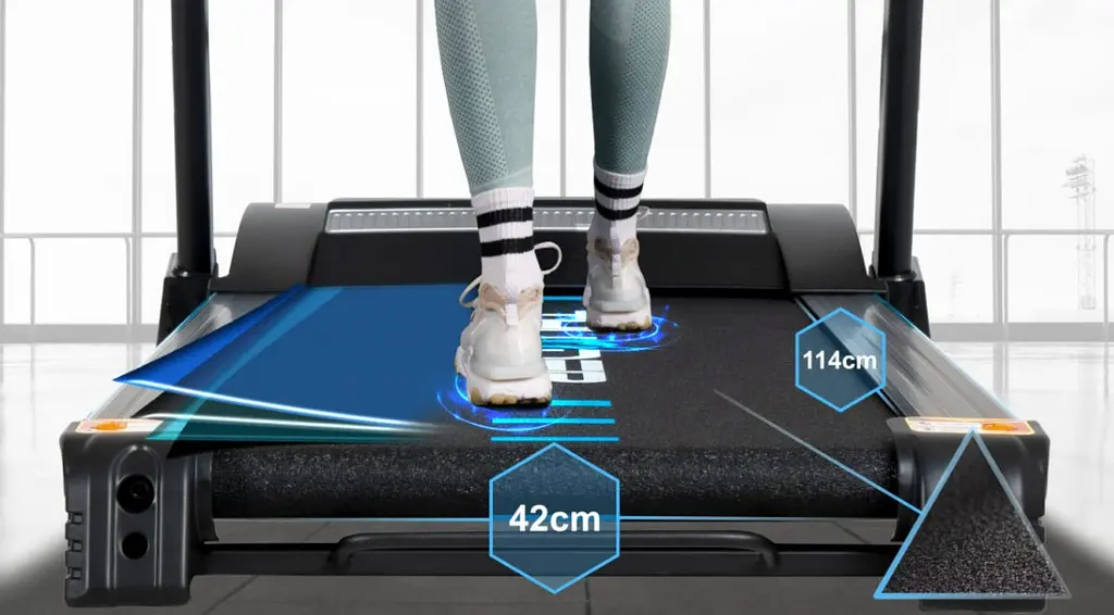 Беговая дорожка THUNDER ICON-BLUE - фото 4