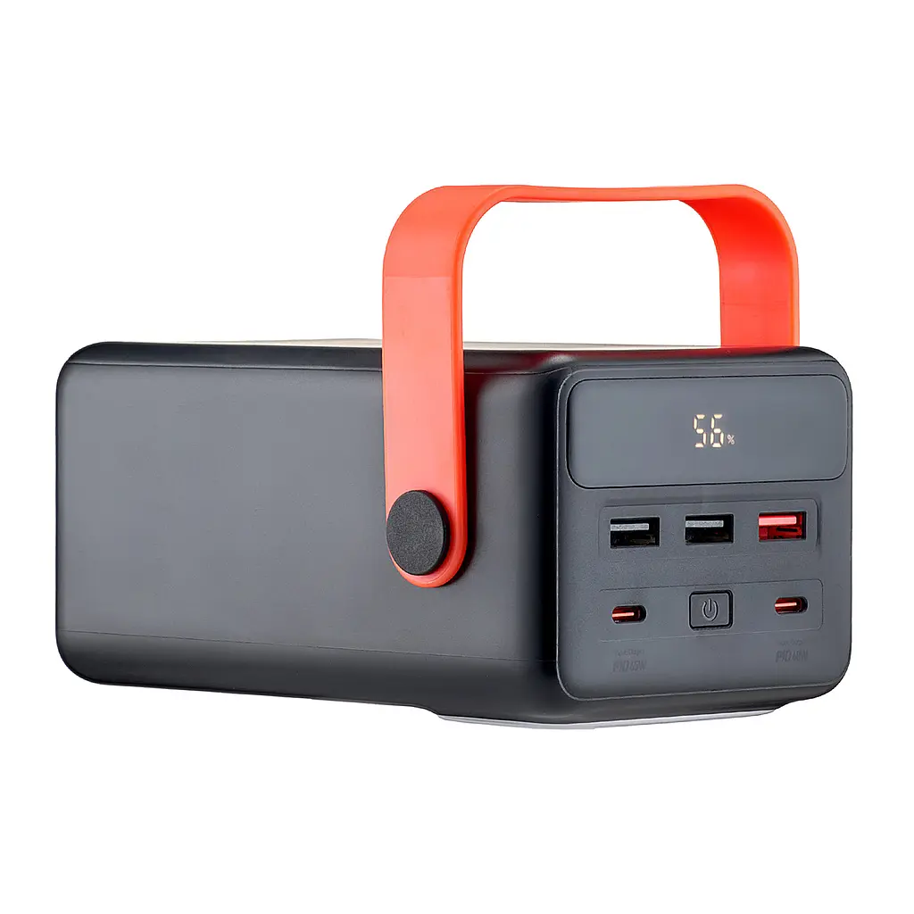 Power Bank Hoco J110A Powerful PD65W power bank 60000mAh Black - фото 3
