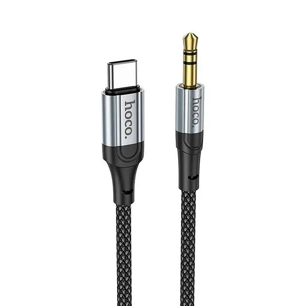 Кабель Hoco UPA26 Fresh digital audio conversion cable Type-C 1m DAC Чорний
