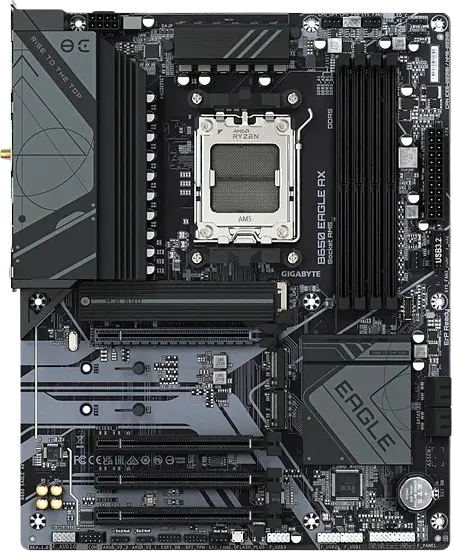 Материнська плата Gigabyte B650 Eagle AX Socket AM5 (B650 EAGLE AX) Б/В - фото 2