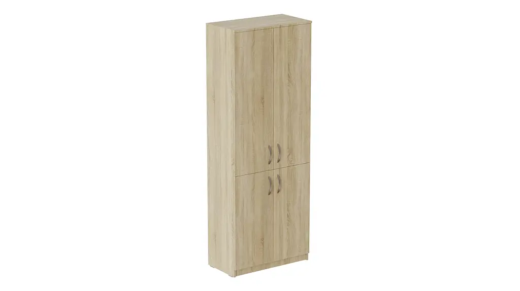 Шафа Анжело Ferrum-decor 5 полиць 4 двері 1900x800x380 ДСП Дуб Сонома 16 мм (FRD-105058) - фото 2