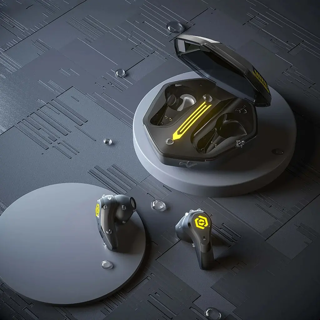 Беспроводные наушники Haylou G003, TWS, IPX4, BT, 45mAh, 500mAh, 4.5h, Earbuds black EU - фото 6