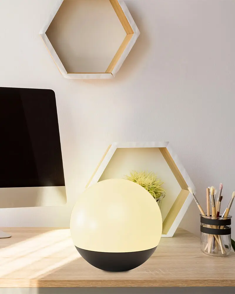 Настольная лампа Polux 325440 Pako Led 3000K IP20 USB Wh - фото 2