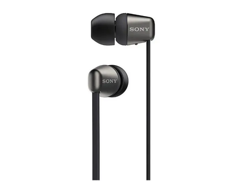 Навушники з мікрофоном Sony WI-C310 Black - фото 2