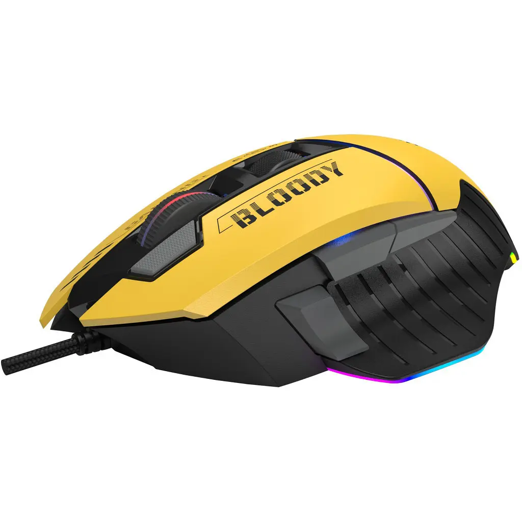 Мишка A4Tech Bloody W95 Max RGB Activated USB Sports Lime (Bloody W95 Max Sports Lime) - фото 6