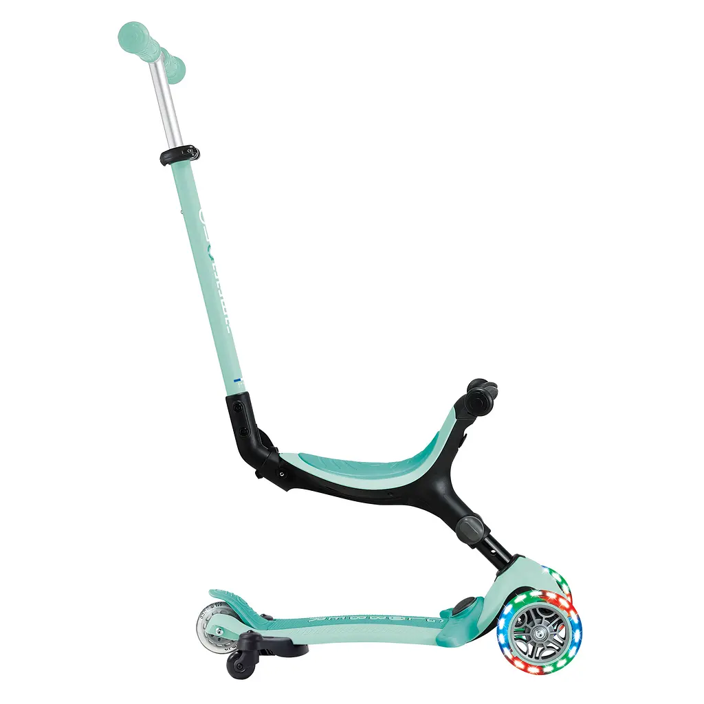 Самокат Globber Go Up Active Lights 360 колеса світяться до 20/50кг від 1 року м'ятний (749-206) - фото 6
