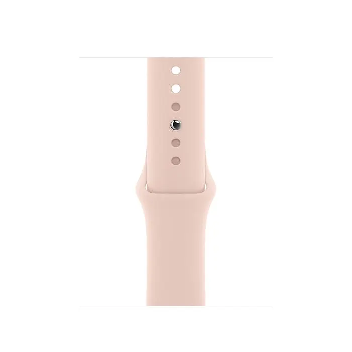 Смарт-часы Apple Watch Series 6 GPS 40mm Gold Aluminum Case with Pink Sand Sport Band [MG123] [50375] - фото 3