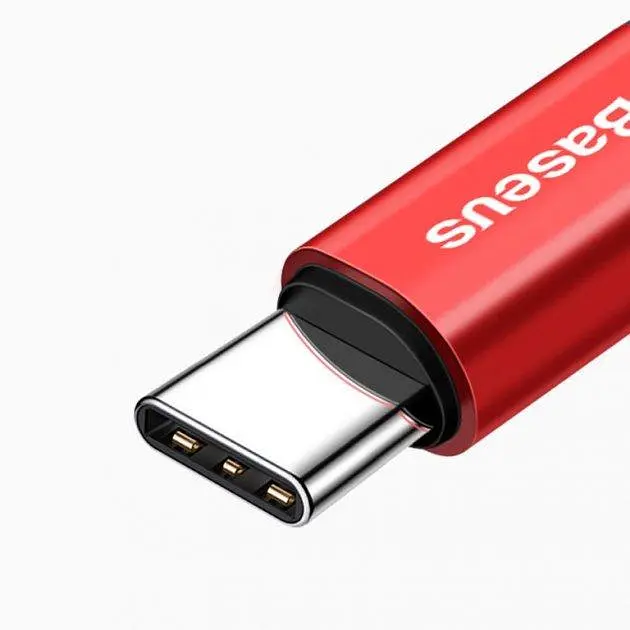 Кабель Baseus Fish Eye Spring Cable USB to Type-C 2A 1m CATSR-09 Red - фото 4