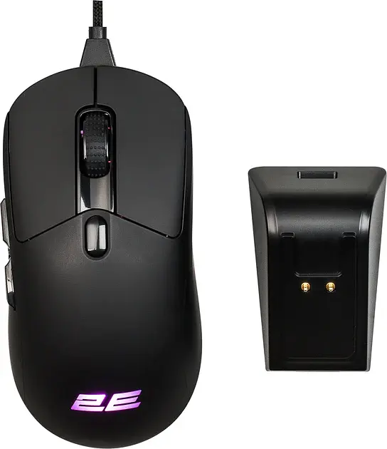 Bluetooth миша 2E Gaming MG360 WL USB-A/WL/BT black (2E-MG360UB-WL) UA - фото 7