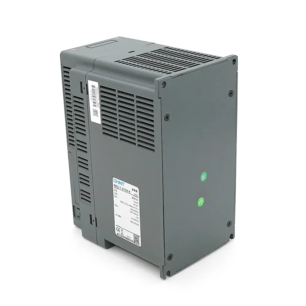 Перетворювач частоти CHINT NVF5-7.5/TS4-B, 7,5 кВт, 380В, 400Гц-max, векторний,3 фази - фото 2