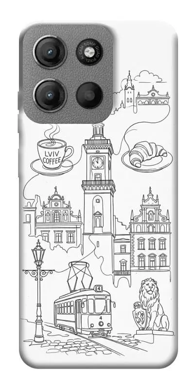 TPU чохол Demsky Lviv spirit для Motorola Moto G15 4G