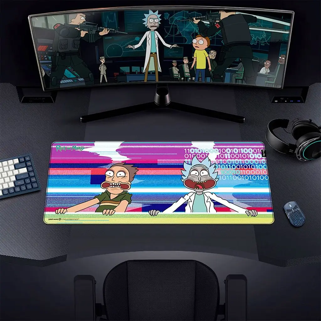 Килимок для миші Warner Brothers Rick and Morty Glitched XL (FWBMPRIMOR24003XL) [169656] - фото 6