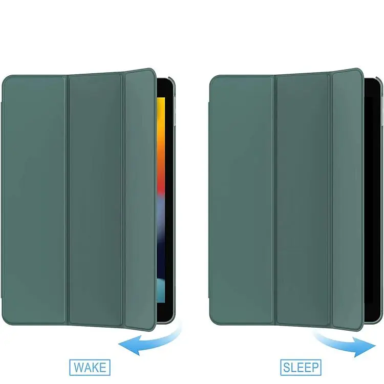 Чохол-книжка BeCover Tri Fold Hard для Apple iPad 10.2 2019/2020/2021 Dark Green (709656) - фото 6