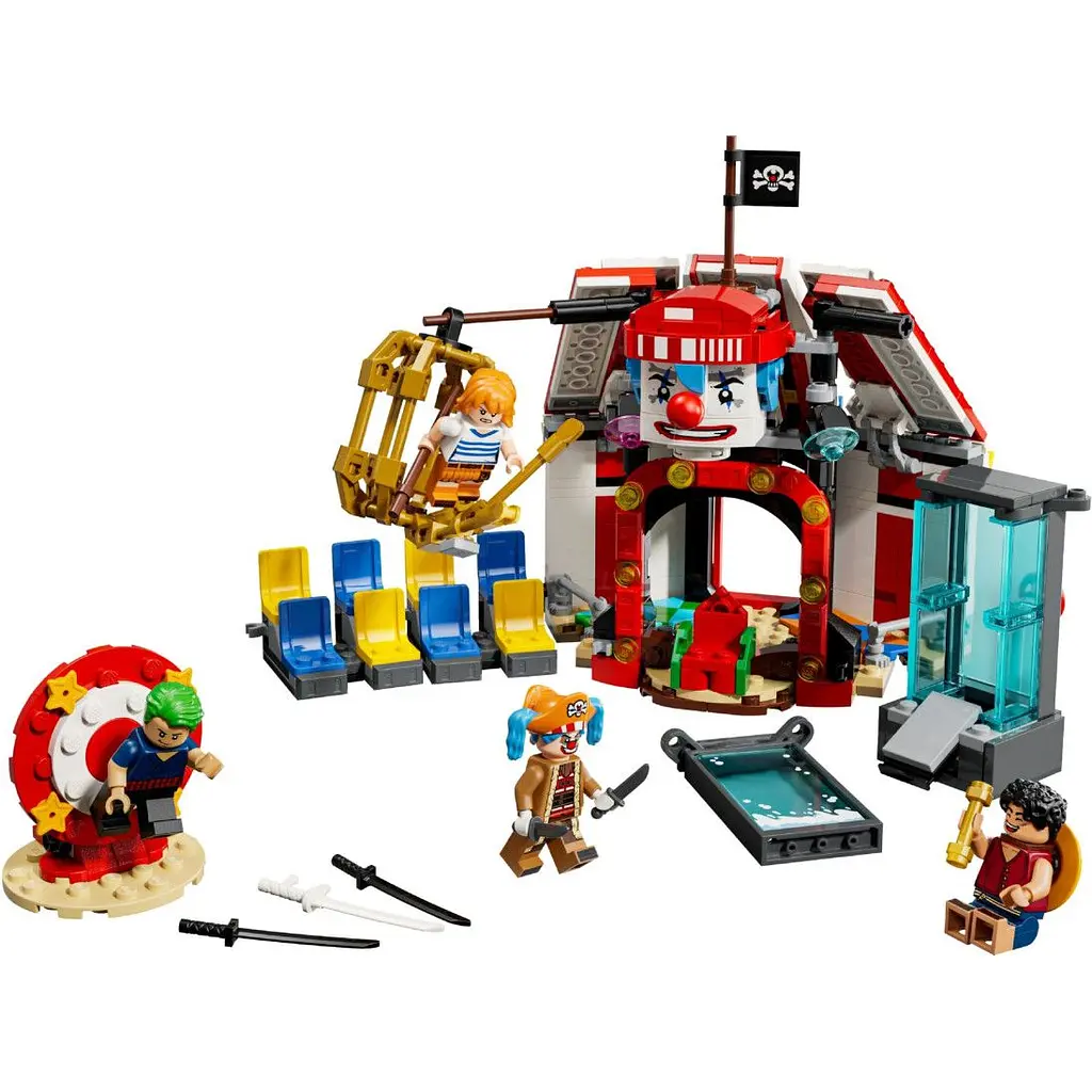 Конструктор LEGO One Piece Цирковая палатка клоуна Багги 573 детали (75637) - фото 4