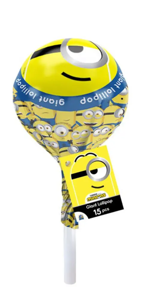 Набір льодяників Fruit Giant Lollipop Minions 15шт 120г - фото 4