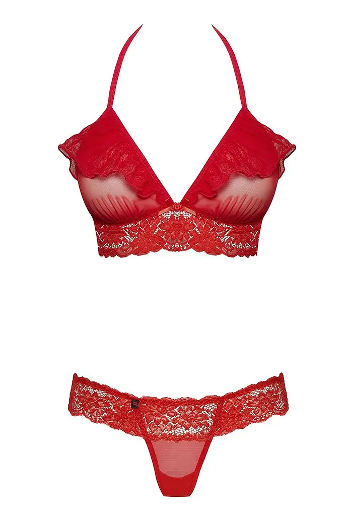 Комплект Obsessive 863-SET-3 set, червоний, L/XL Obsessive 863-SET-3-к-L/XL 89681 - фото 3