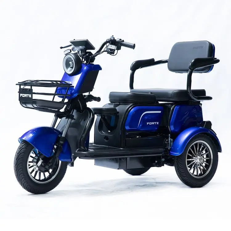 Трицикл акумуляторний Forte FAMILY-WS1000 синій