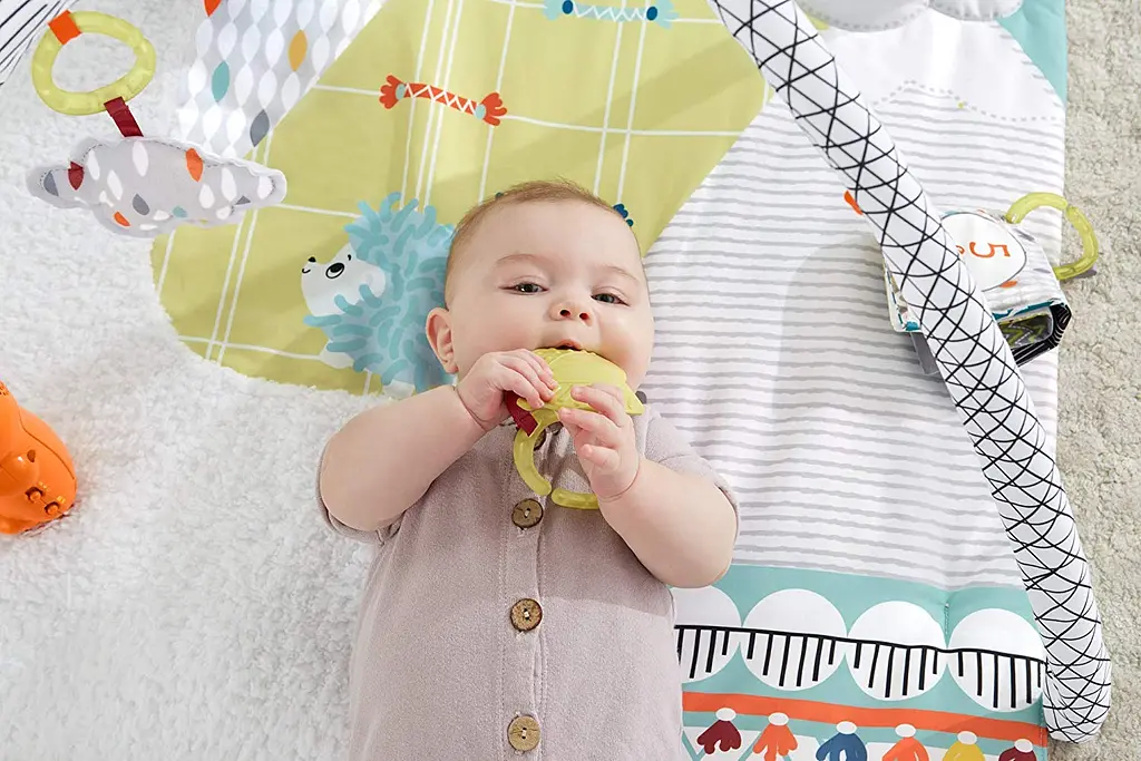 Килимок - ігровий центр Fisher-Price Перші відчуття дитини (GKD45) - фото 4