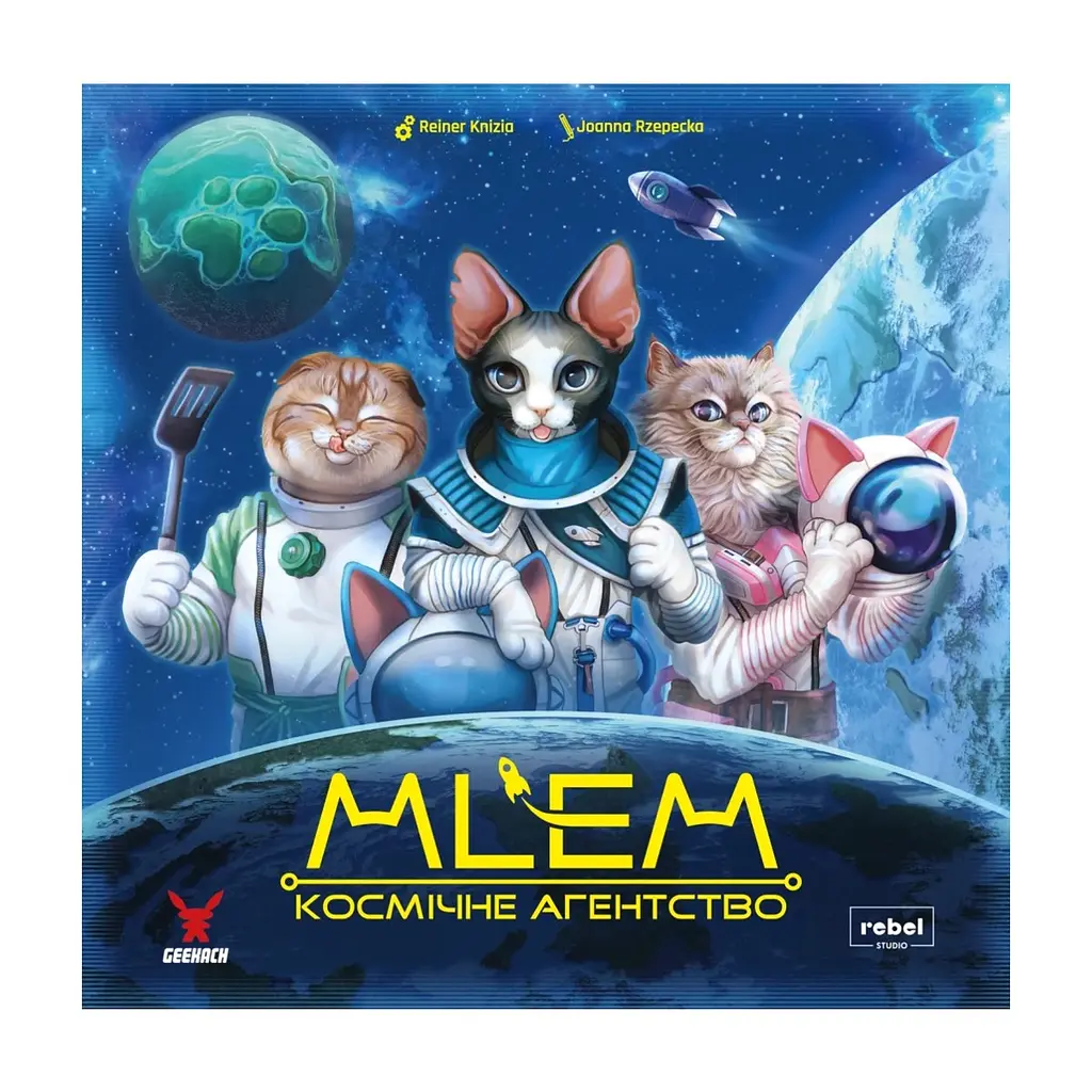 Настільна гра Geekach Games MLEM. Космічне агентство (MLEM: Space Agency) (укр.) (GKCH214ml) - фото 4